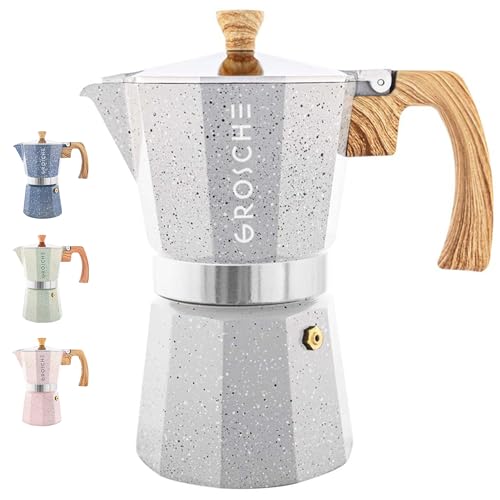 Milano Stovetop Espresso Maker Moka Pot 6 espresso Cup