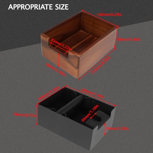 Espresso Knock Box with Tamping Station
