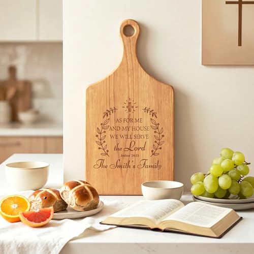 Personalized Bible Verse Cutting Board for Christian Women