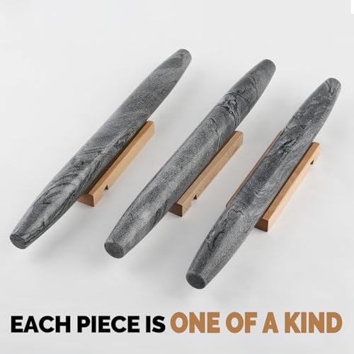 African Natural Marble French Rolling Pin