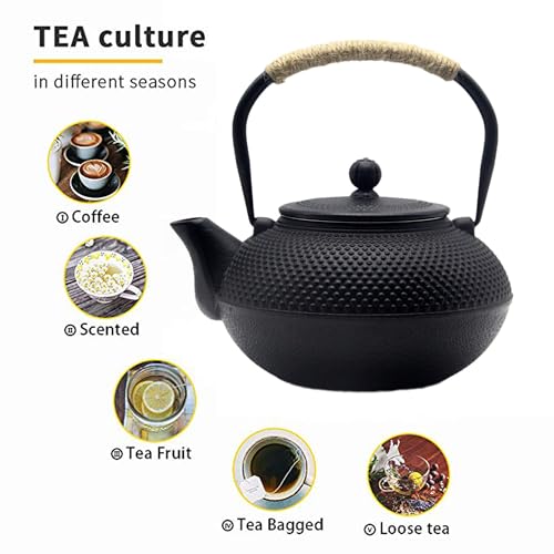Big Cast Iron Teapot