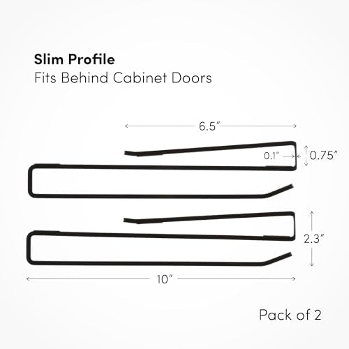 Coffee Mug Hanger for Cabinet (2 Count)