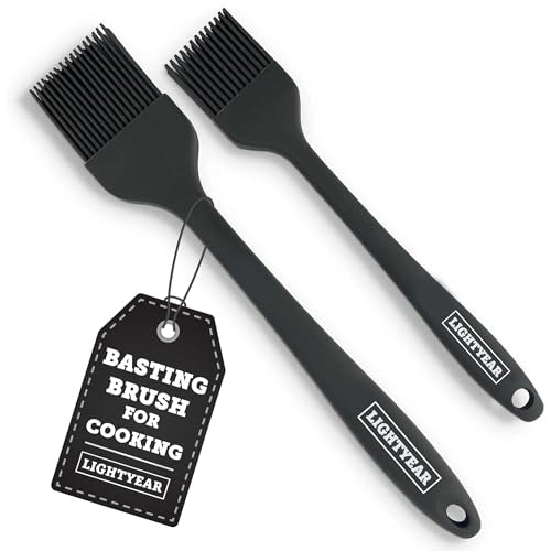 Silicone Basting Brush for Cooking (2 Count)