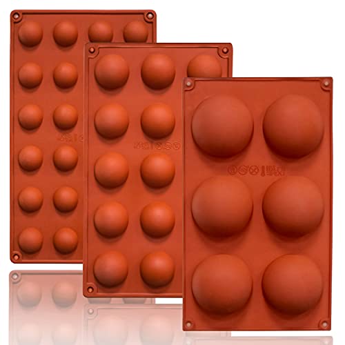 Semi Circular Silicone Molds (82 Count)
