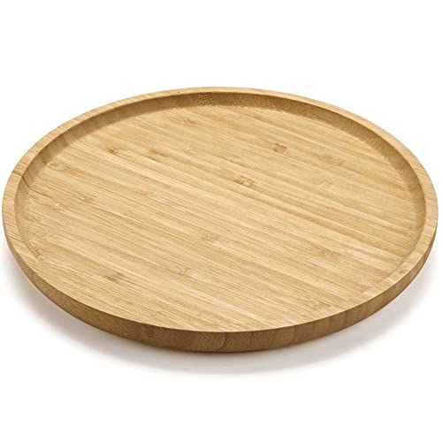 Round Bamboo Tray
