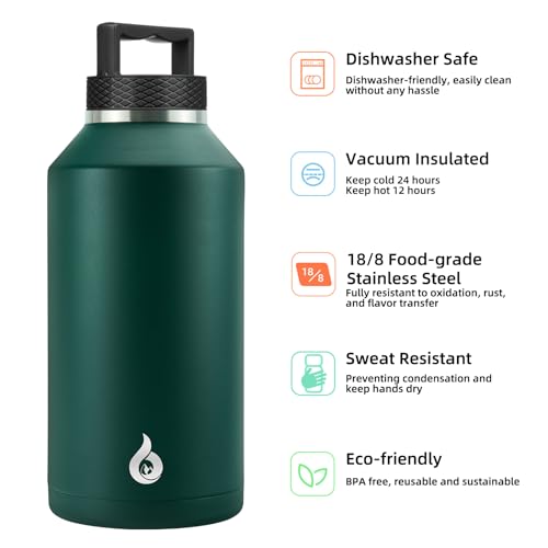64oz Insulated Water Bottle