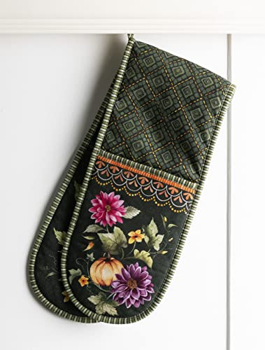 Double Oven Mitts 100% Cotton Double Oven Glove