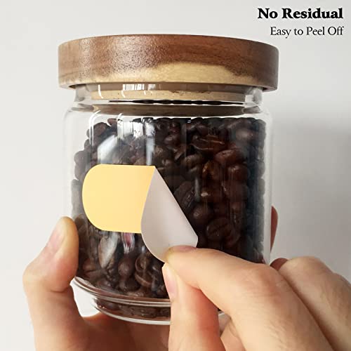 192pcs Removable Waterproof Food Labels with 2 Markers