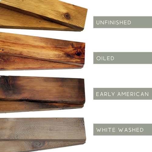 Reclaimed Wood Fireplace Mantel Shelf