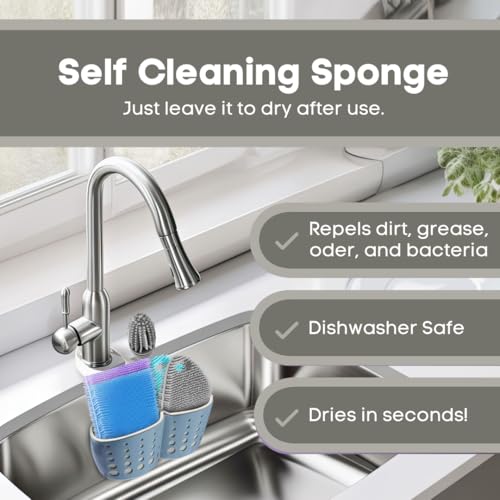 Silicone Dish Sponge Dish Scrubber