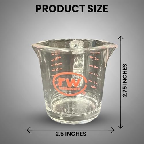 3 oz Espresso Shot Glass Pitcher w