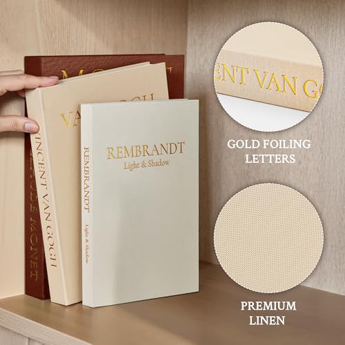 Aesthetic Decorative Books (3 Count)