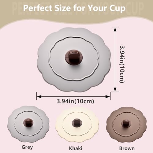 3 Pack Silicone Cup Covers (3 Count)