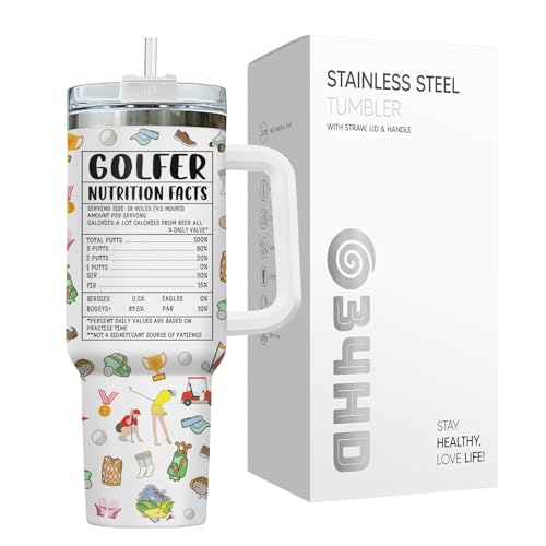 Golf Tumbler 40oz with Handle