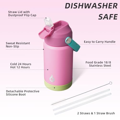 12oz Insulated Water Bottle