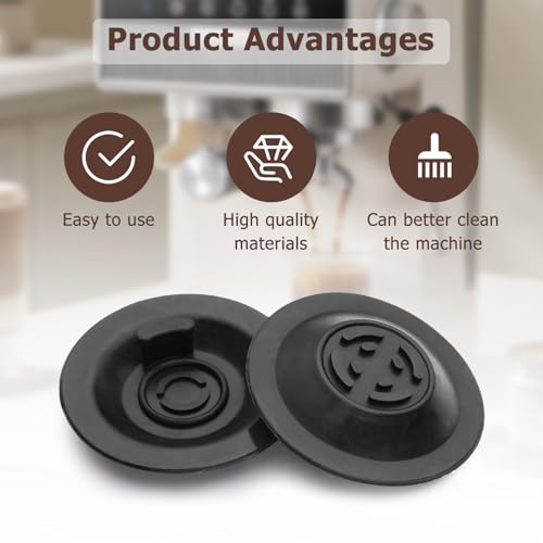 4 Pack 54mm Cleaning Disc for Breville Espresso Machines Accessories Espresso Backflush Breville Cleaning Disc (4 Count)