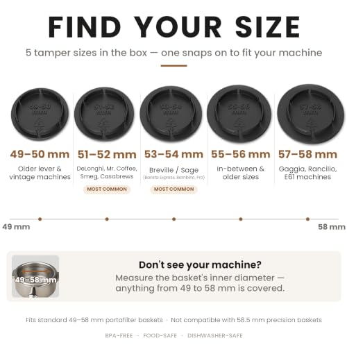 Koffee Zen Universal Espresso Tamper Kit