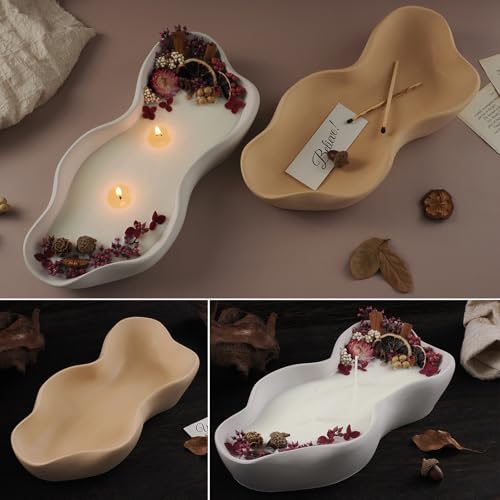 Large Candle Holder Silicone Molds