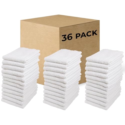 Dish Cloths 12"x12" Dish Rags (36 Count)