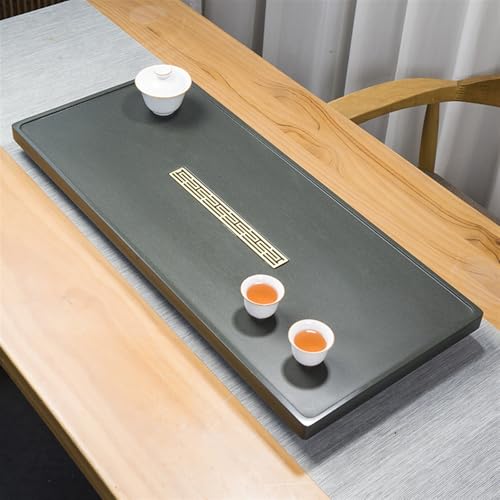 Tea Set Natural Whole Tianluo Green Stone Tea Table Office Drainage Raw Stone Ebonite Home Office Living Room Simple Tea Chinese Tea Set