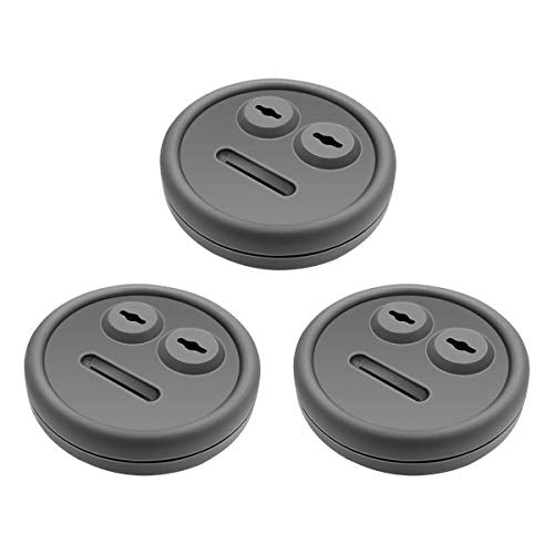 3 Pack Meat Probe Gray Grommets for Weber 85037 Smokey Mountain Cookers (3 Count)