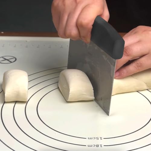 Multipurpose Bench Scraper Kitchen Utensil for Flat Top Griddle
