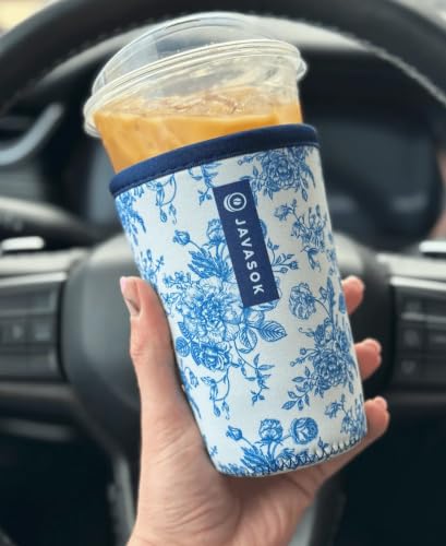 JavaSok Iced Coffee & Cold Soda Insulated Neoprene Cup Sleeve