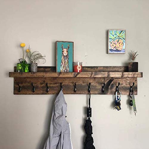 Coat Rack with Shelf