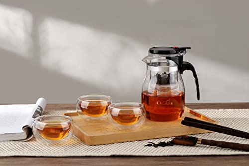 Glass Teapot with Removable Infuser