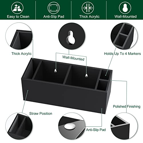 Double Cup Holder with Marker Slot