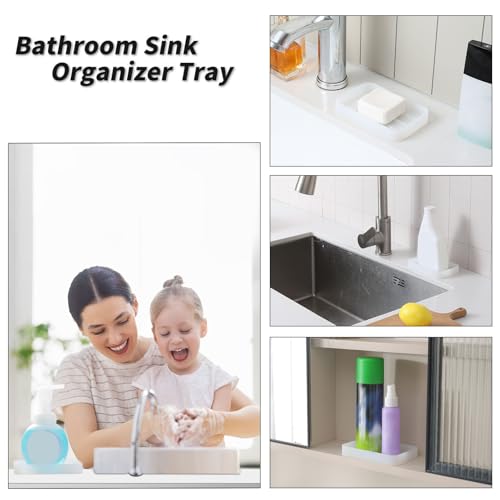 Silicone Kitchen Sink Organizer Tray for Multiple Usage
