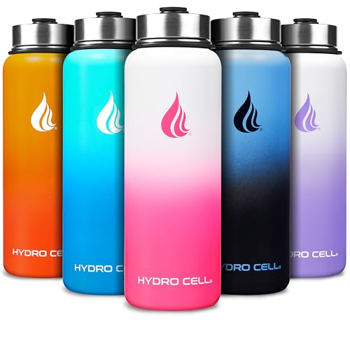 Stainless Steel Insulated Water Bottle with Straw