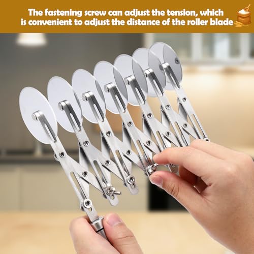 7 Wheel Pastry Cutter with Handle