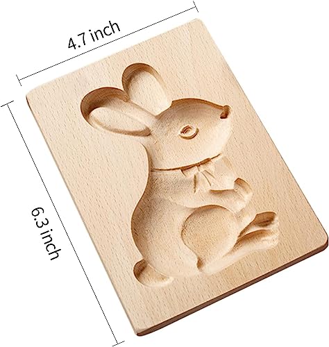 Wooden Cookie Biscuit Mold