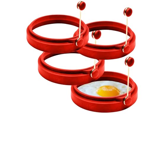 Professional 4 Inch Silicone Egg Ring