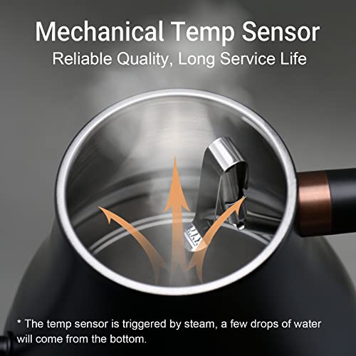 Electric Kettle Gooseneck Water Kettle Stainless Steel Tea Kettle Water Boiler Fast Heating