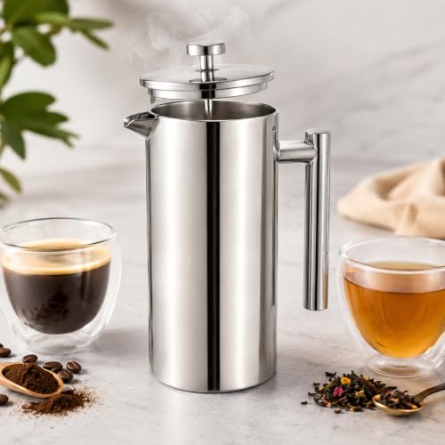 304 Stainless Steel French Press 12oz