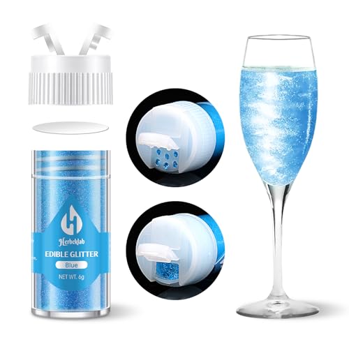 Blue Edible Glitter