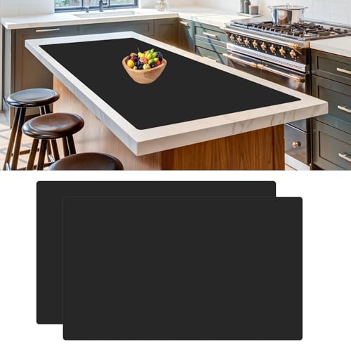 2Pack Large Silicone Mats for Kitchen Counter (2 Count)