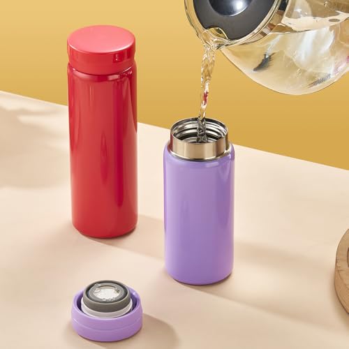 10oz Mini Water Bottle Stainless Steel Thermos Small Flask