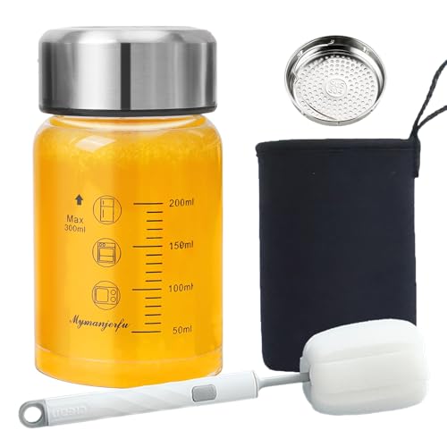 Glass Juice Bottles 10 oz