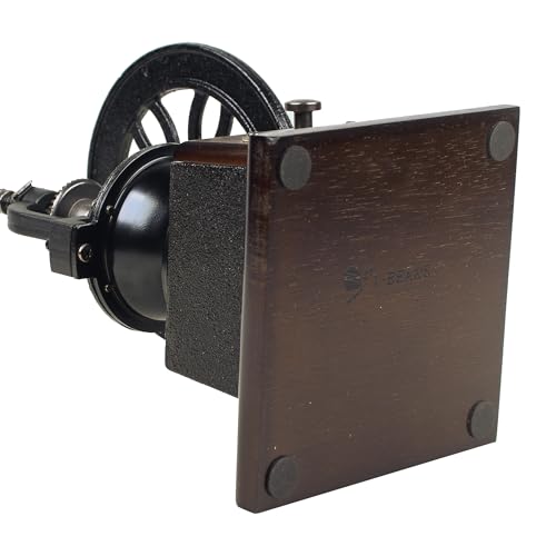 Antique Cast Iron Coffee Grinder Hand Crank Flywheel