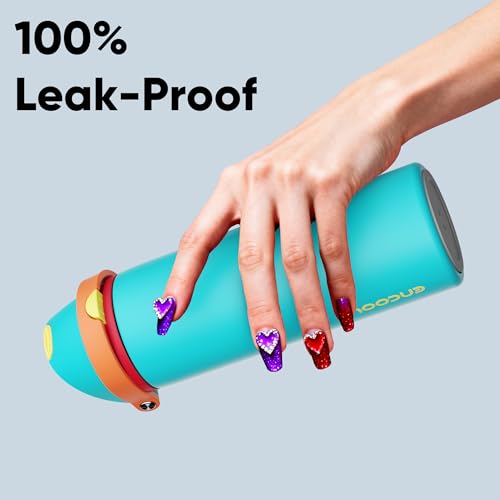 Insulated Water Bottle with Straw
