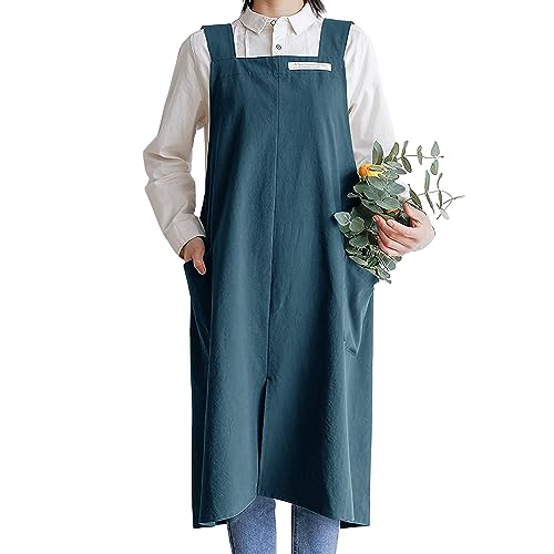 Cotton Aprons for Women Men