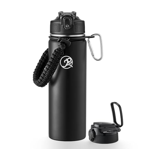 24oz Insulated Stainless Steel Travel Water Bottle