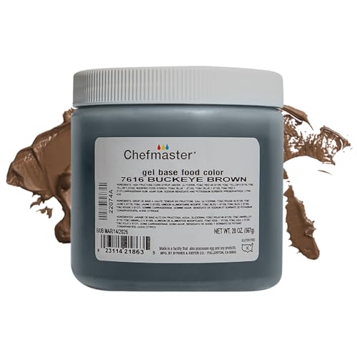 Buckeye Brown Gel Food Coloring (20 Fl Oz)