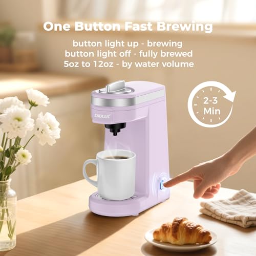 Mini Single One Cup Coffee Maker for K Pod