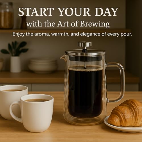 Glass French Press Coffee Maker