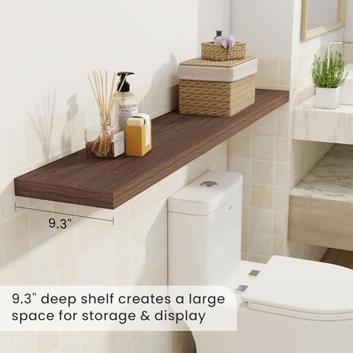 55 Inch Fireplace Mantel Shelf (2 Count)