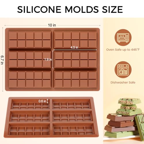 Chocolate Bar Mold (3 Count)